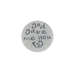 God gave me you backplate