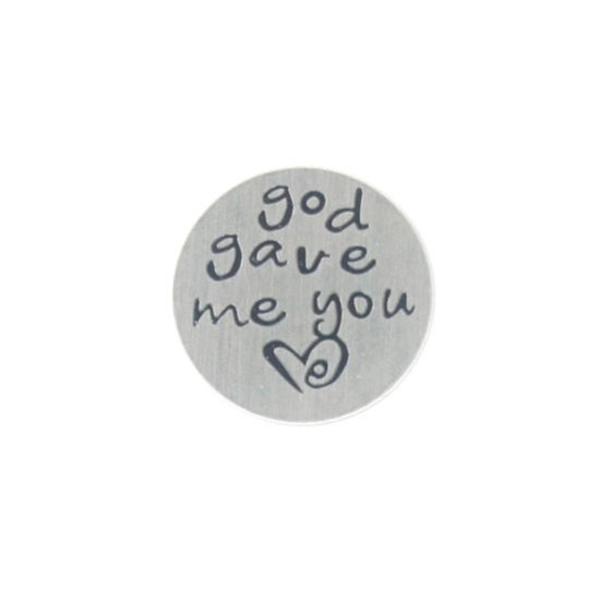 God gave me you backplate