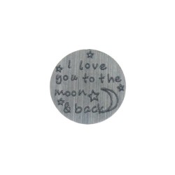 To the moon and back backplate