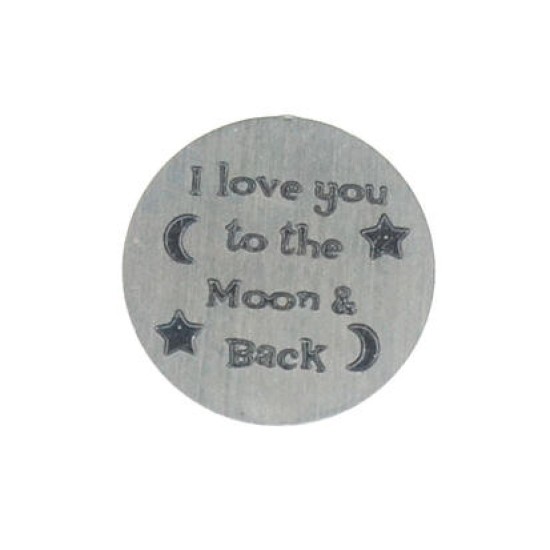 Love to the moon and back backplate