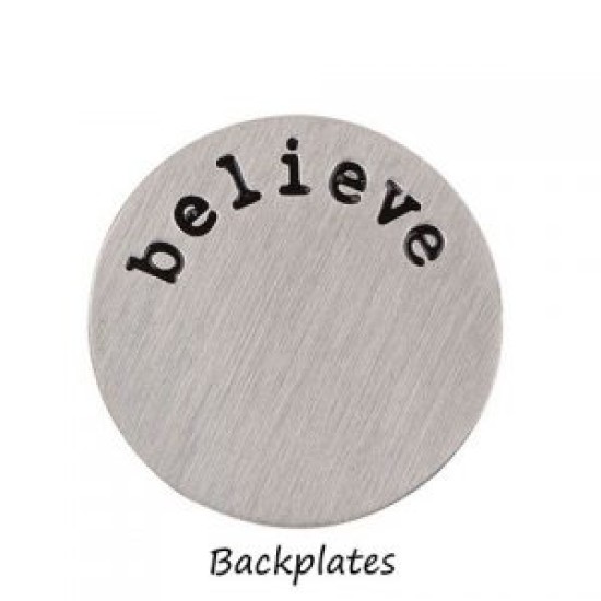 Believe backplate