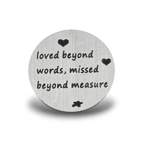 Loved Beyond Words Backplate Loved Beyond Words Backplate