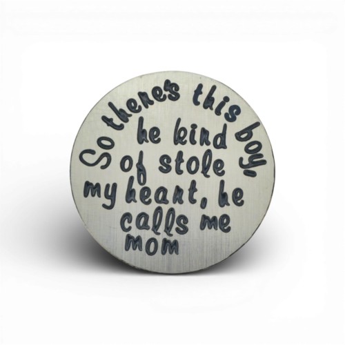 Boy stole my heart backplate