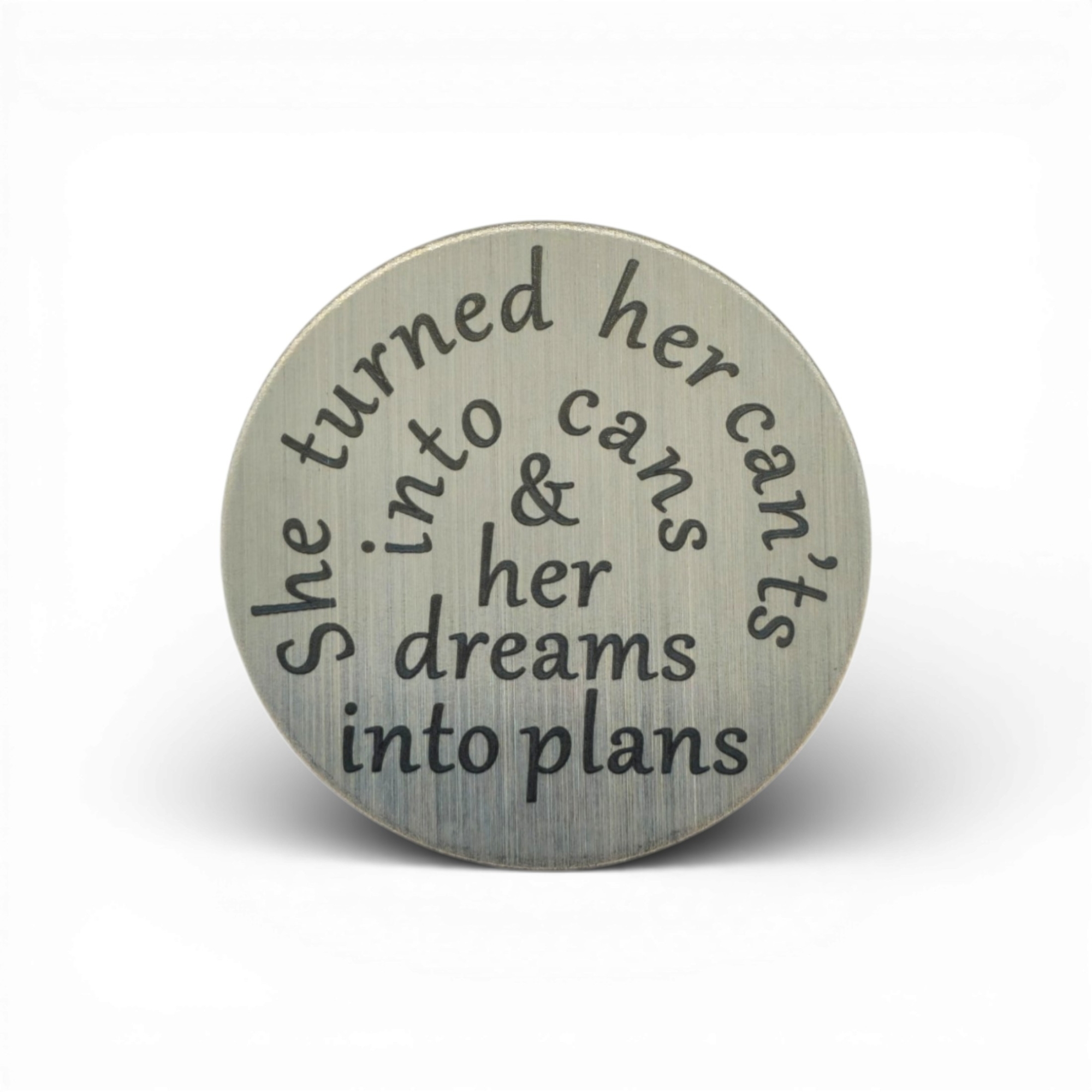 Dreams Into Plans Backplate