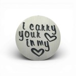 I Carry You In My heart Backplate