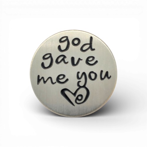 God gave me you backplate