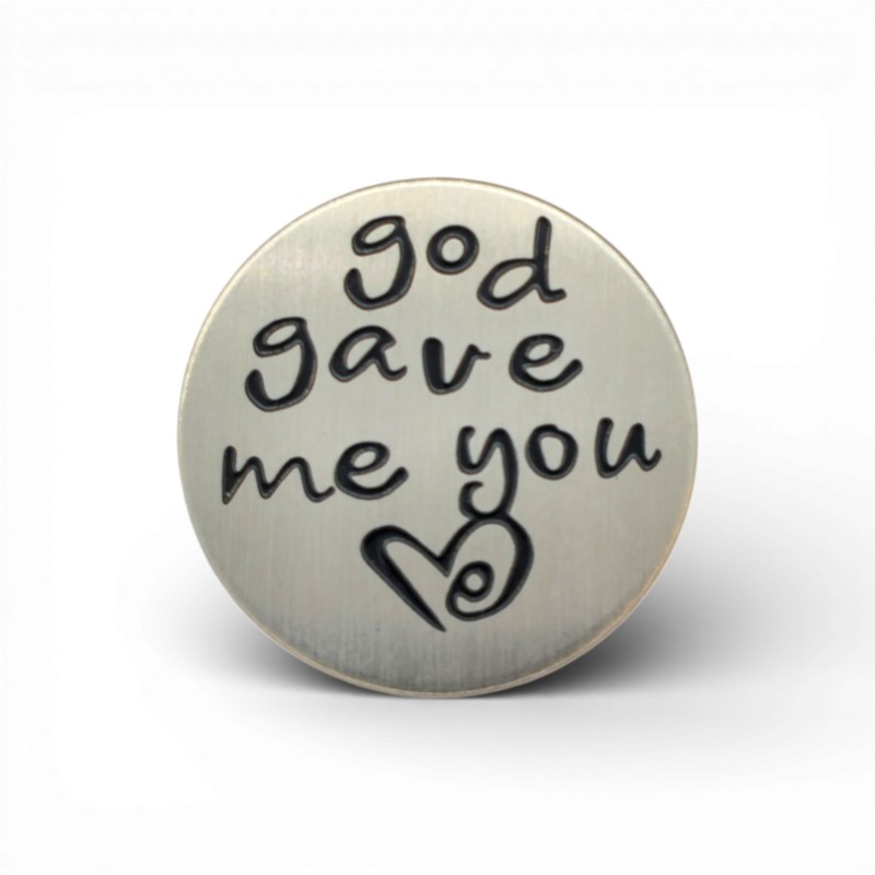 God gave me you backplate