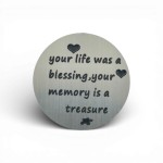 Your Life Was A Blessing Backplate