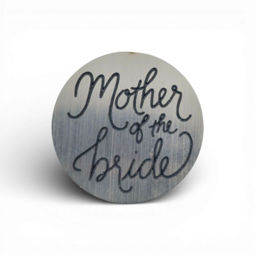 Mother of the bride backplate