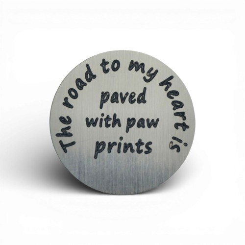 Paw prints backplate