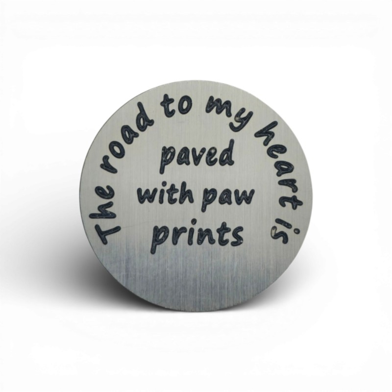 Paw prints backplate