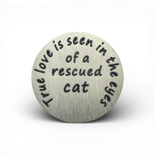 Rescued cat backplate