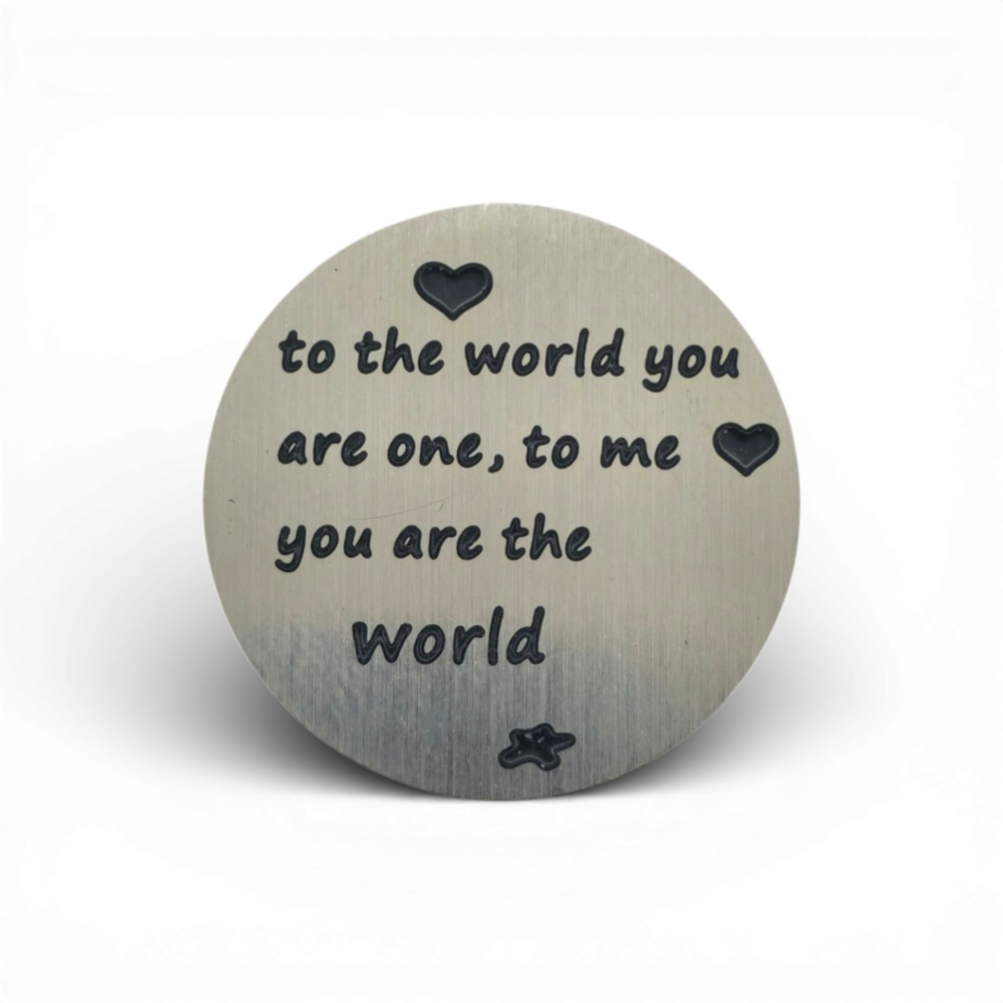 To The World You Are One Backplate