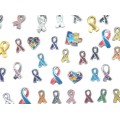 Awareness ribbon charms