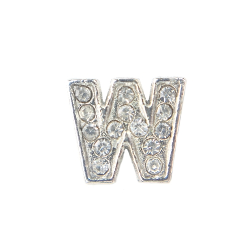Letter W Charm