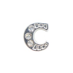 C alphabet charm