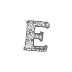 E alphabet charm