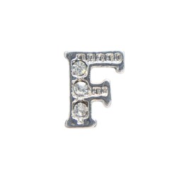 F alphabet charm