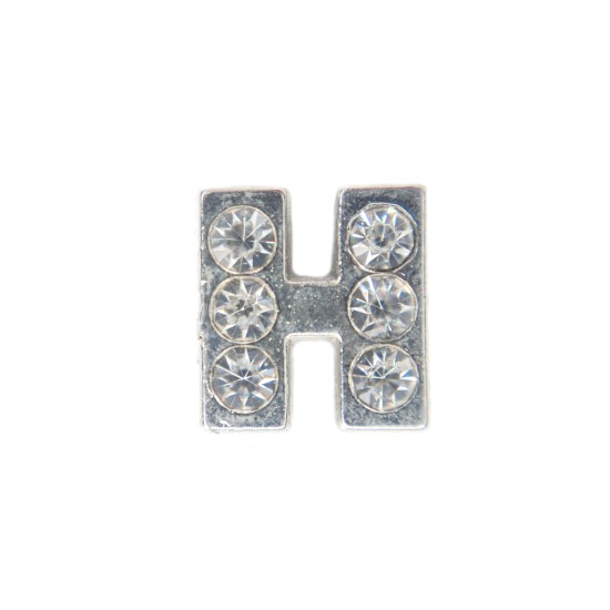 H alphabet charm