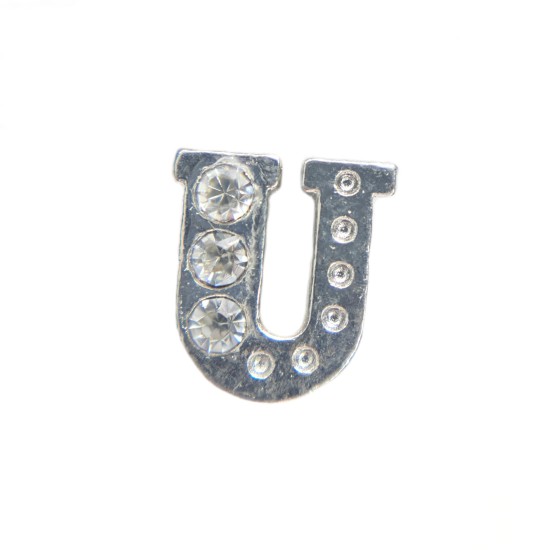 U alphabet charm