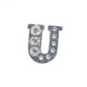 U alphabet charm