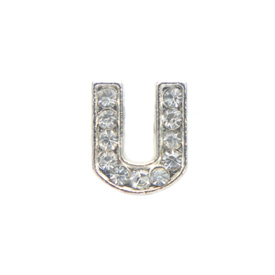 U alphabet charm