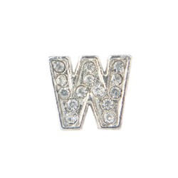 W alphabet charm