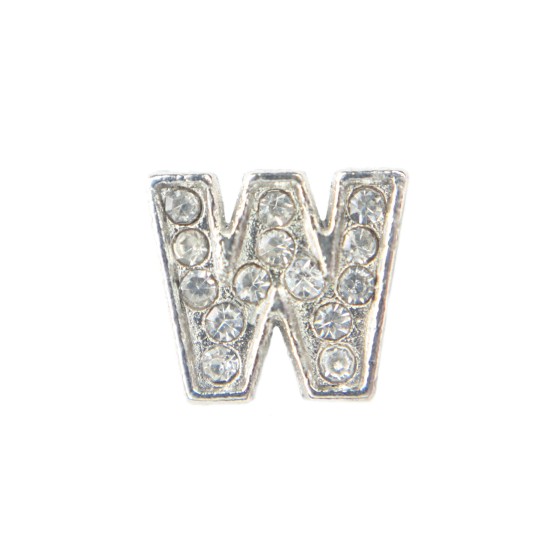 W alphabet charm