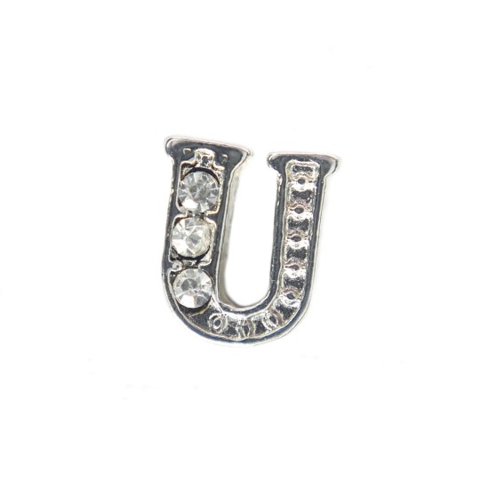 U alphabet charm