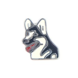 Alsatian head charm