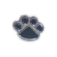 Black paw charm