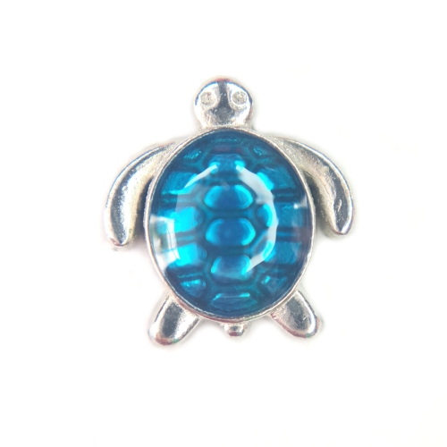 Silver Turtle Charm