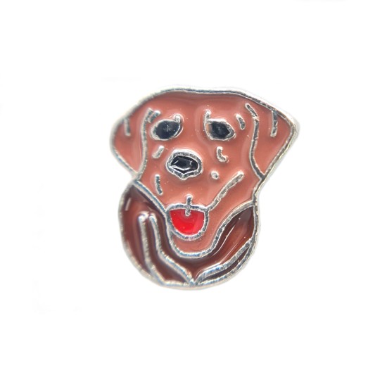 Labrador head charm