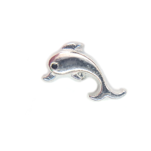 Silver Dolphin Charm