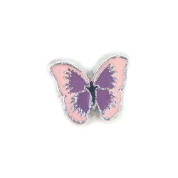 Purple butterfly charm