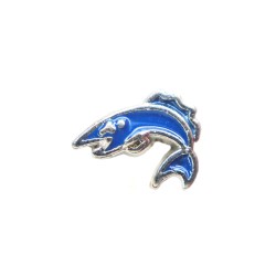 Blue shark charm