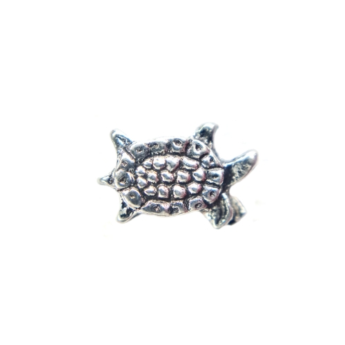 Silver Turtle Charm