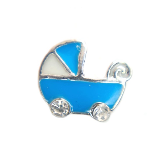 Blue pram charm