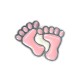 Baby feet charms