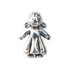 Silver girl charm
