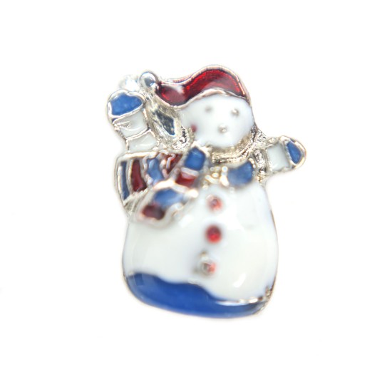 Snowman charm