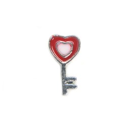 Christmas key charm