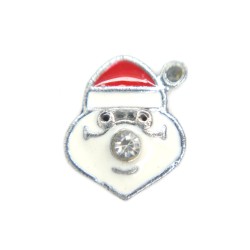 Santa face charm