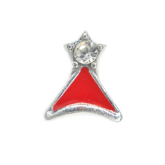 Christmas hat charm