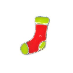 Red Christmas stocking charm