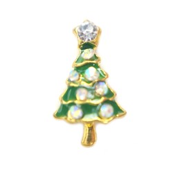 Sparkle Christmas tree charm