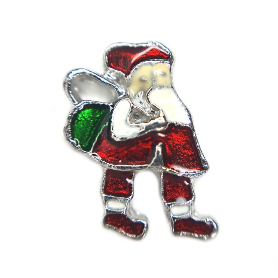 Walking santa charm