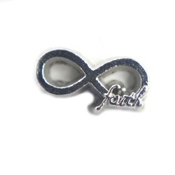 Infinity faith charm