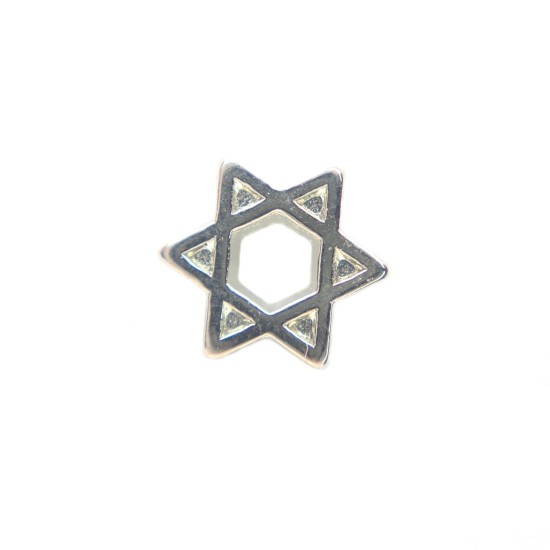 Star of David charm