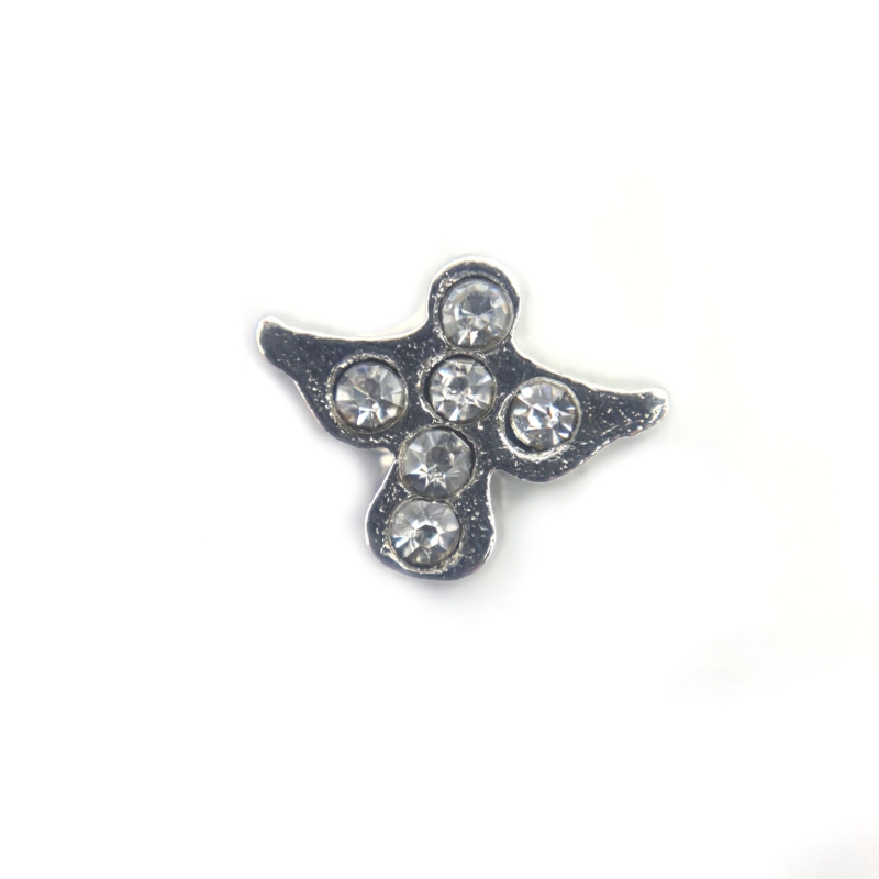 Crystal Angel Charm